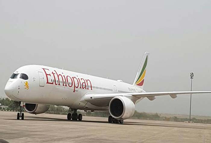 1ER A350 d'Ethiopian à LBV